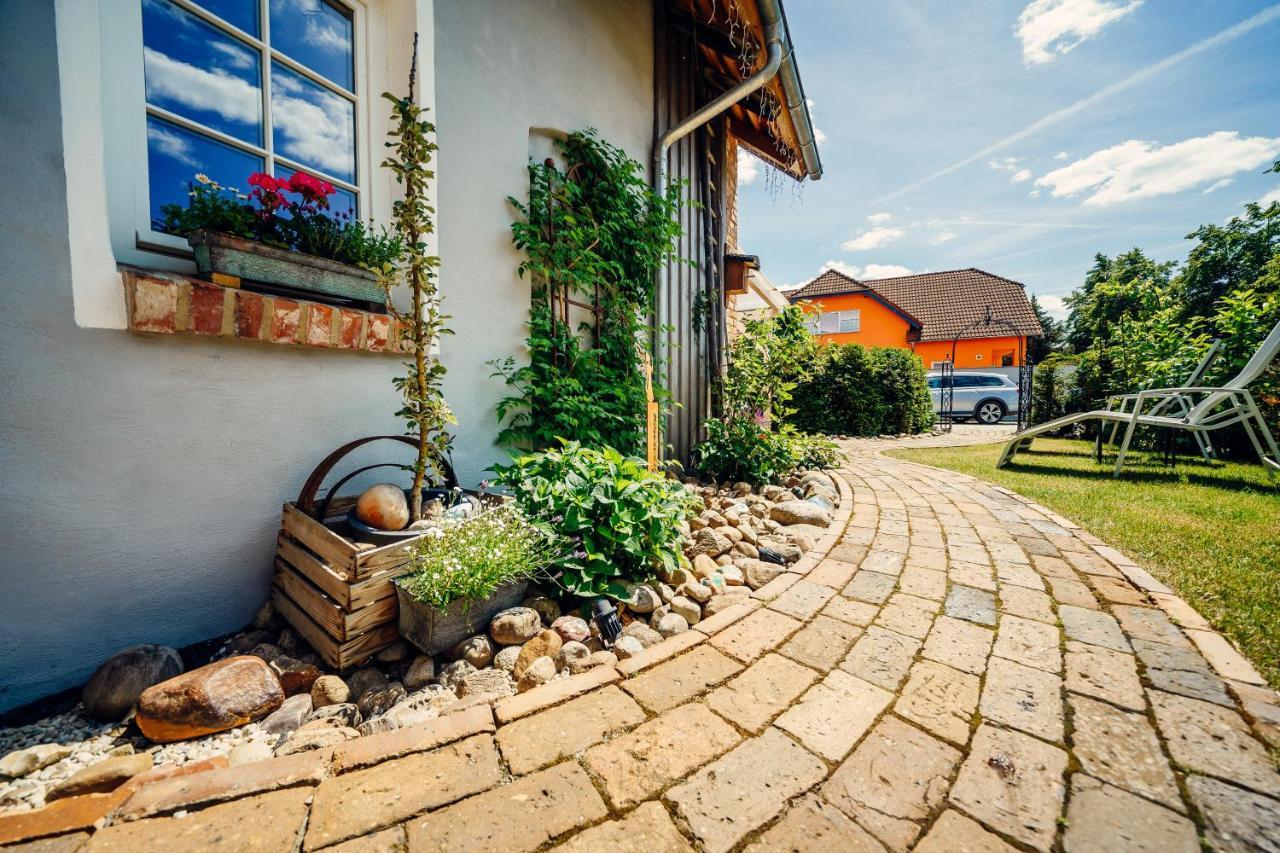 Altes Gewoelbe Mit Sauna Und Whirlpool Im Aussenbereich Elsterheide 外观 照片
